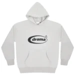CLOUD GREY OVAL HOODIE