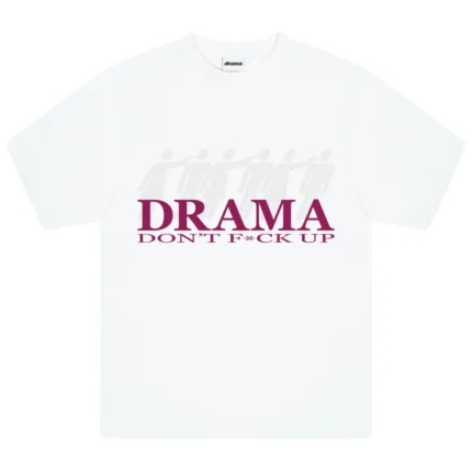Drama call DRAMA UNION TEE (WHITE) * NEW BLANK