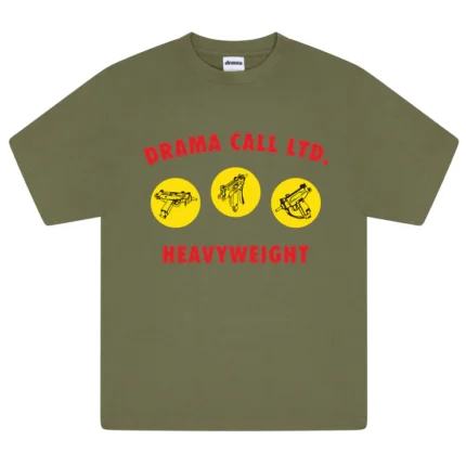 Drama call TOOLS TEE (OLIVE GREEN)