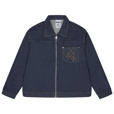 Dramascall 3STA JACKET DENIM (RAW INDIGO)