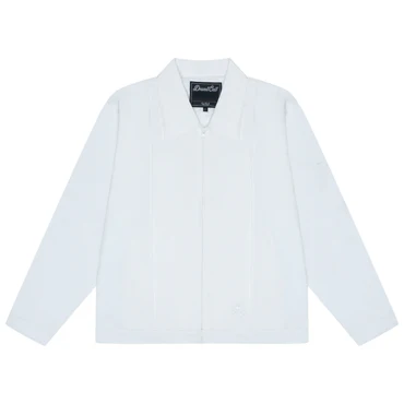 Dramascall HEAVY WHITE STA JACKET PLEATED