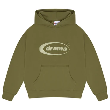 GREEN ON GREEN OVAL HOODIE