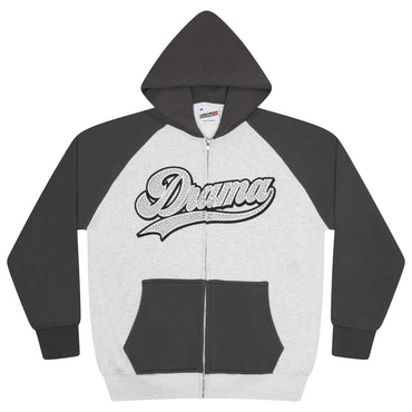 GREY DRAMA CALL HOODIE